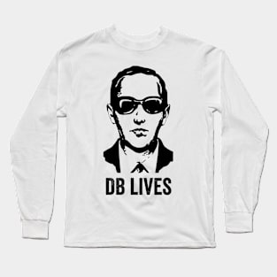 DB Cooper D B Lives design Long Sleeve T-Shirt